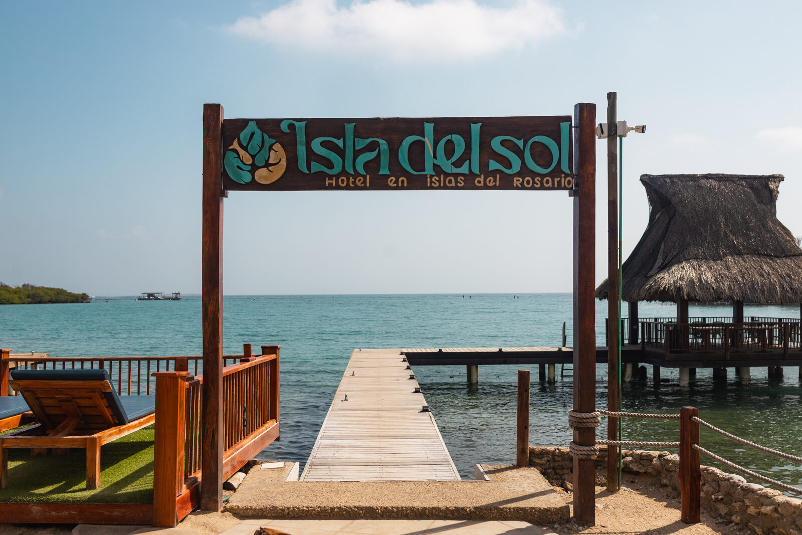 Islas del Rosario, arena blanca y agua turquesa